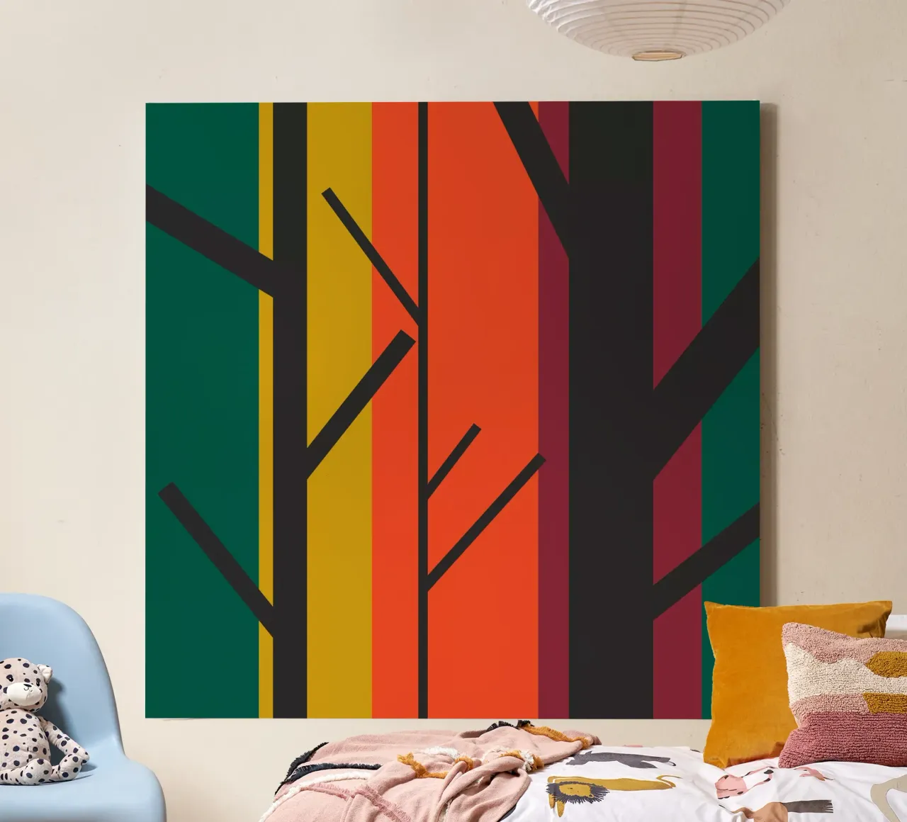 Forêt graphique. tela da cim_art