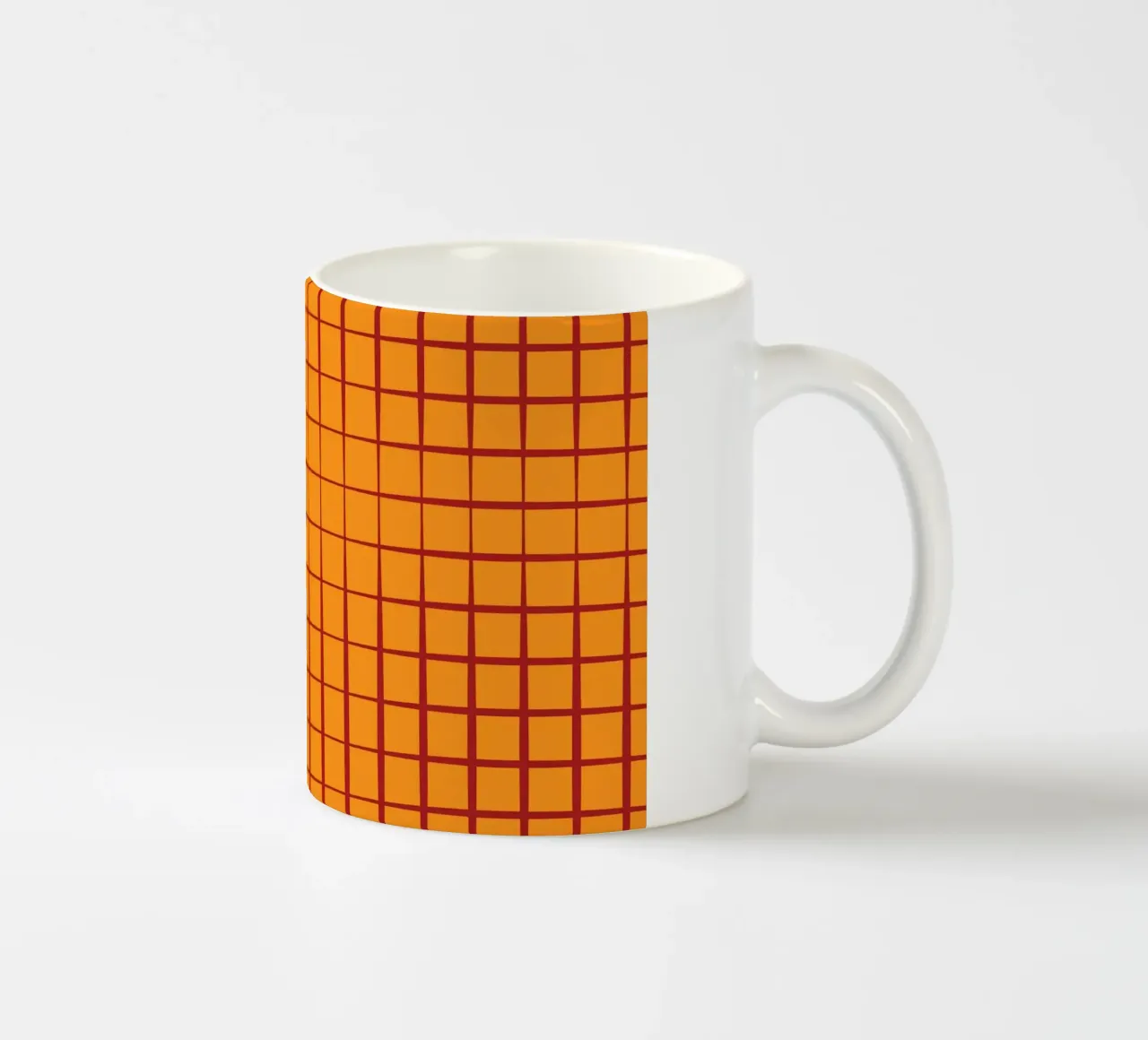 Line retro note tazza in ceramica da galihstudio