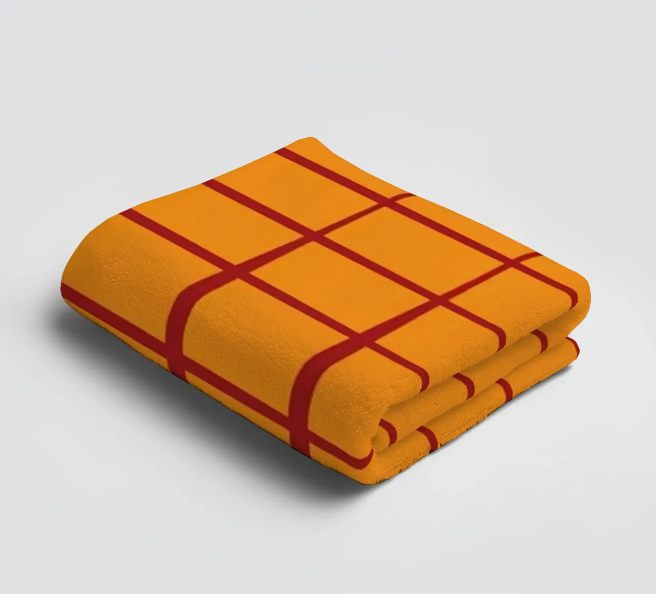 Line retro note asciugamano da bagno da galihstudio