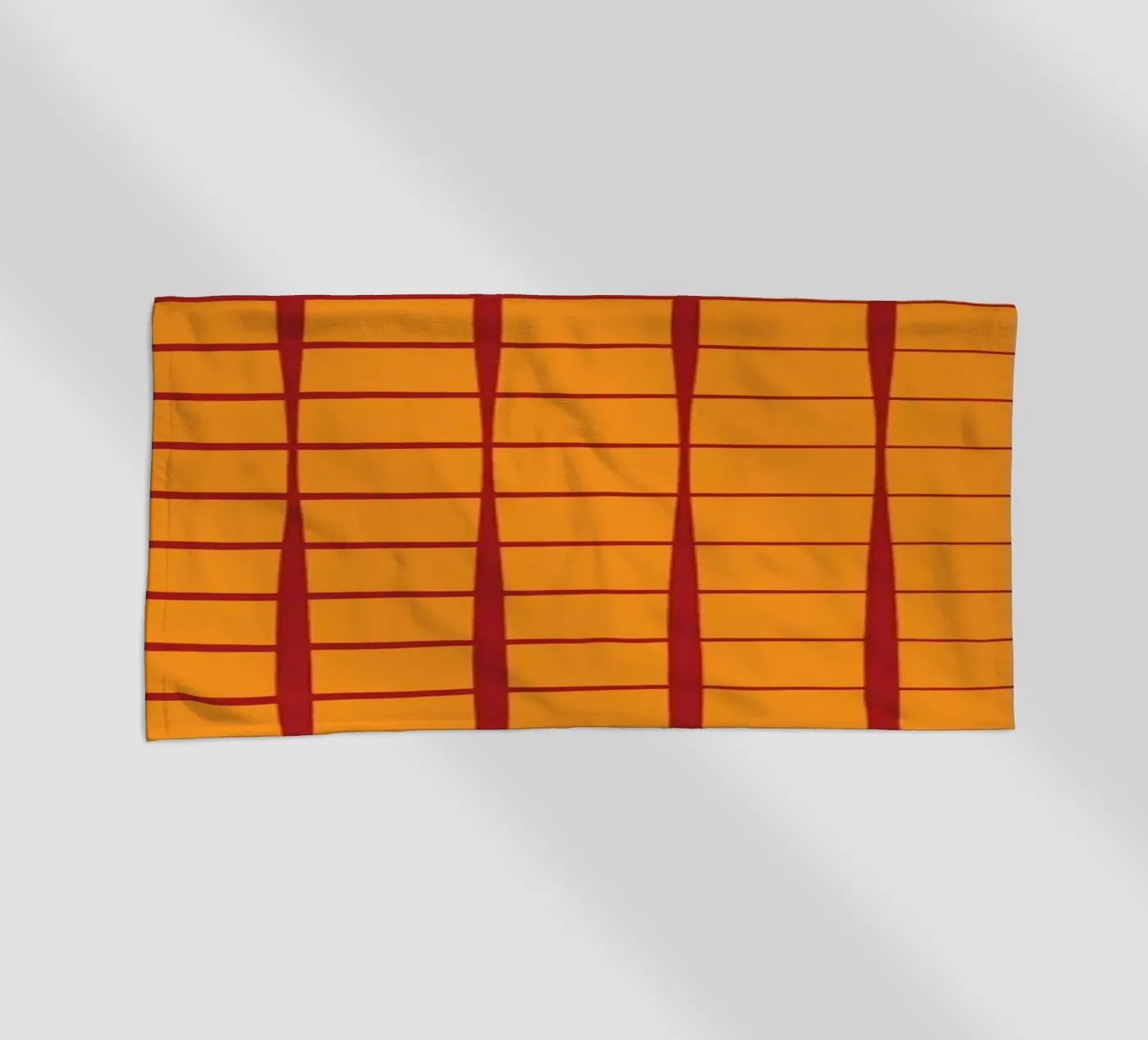 Line retro note telo mare da galihstudio