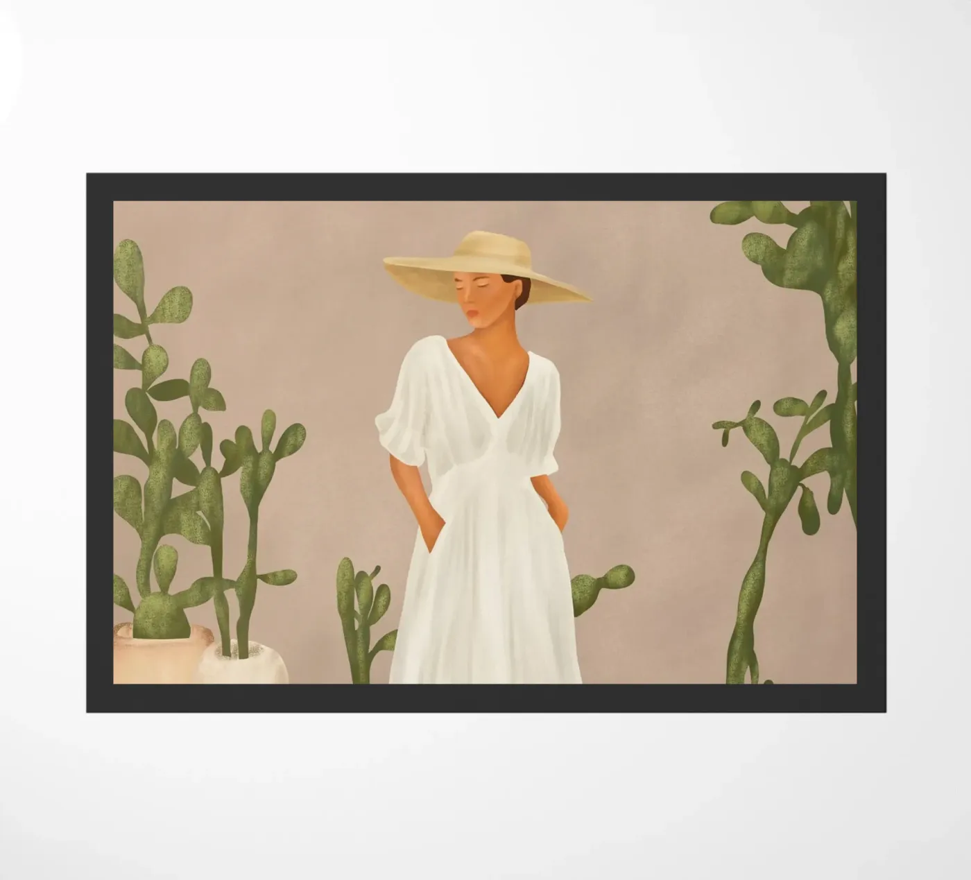 Form Moment deurmat van cityart