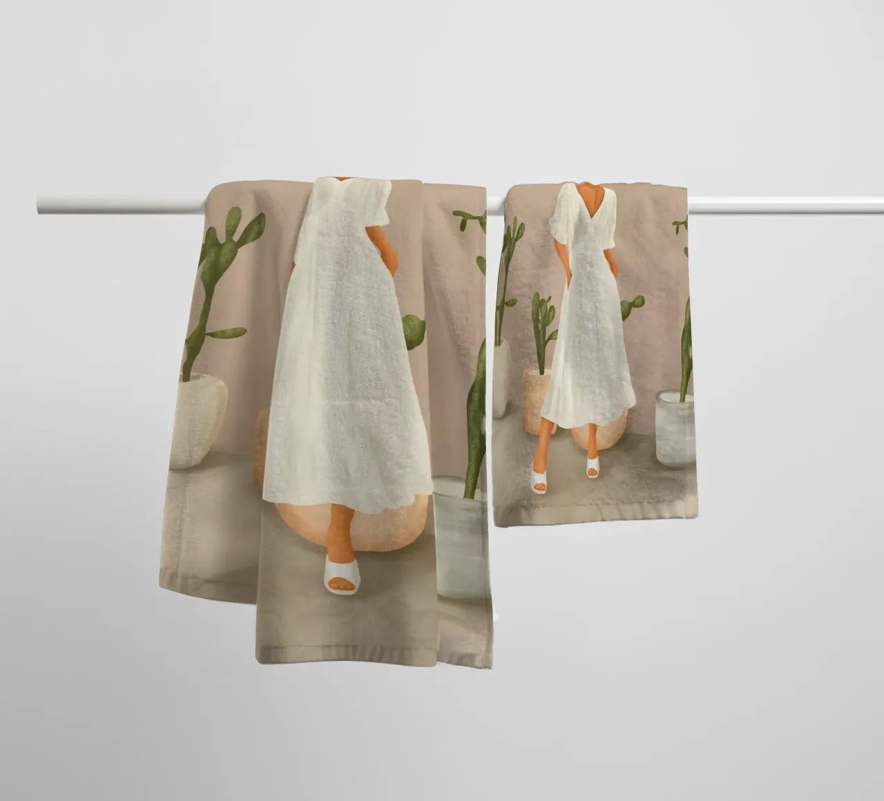 Form Moment asciugamano da bagno da cityart