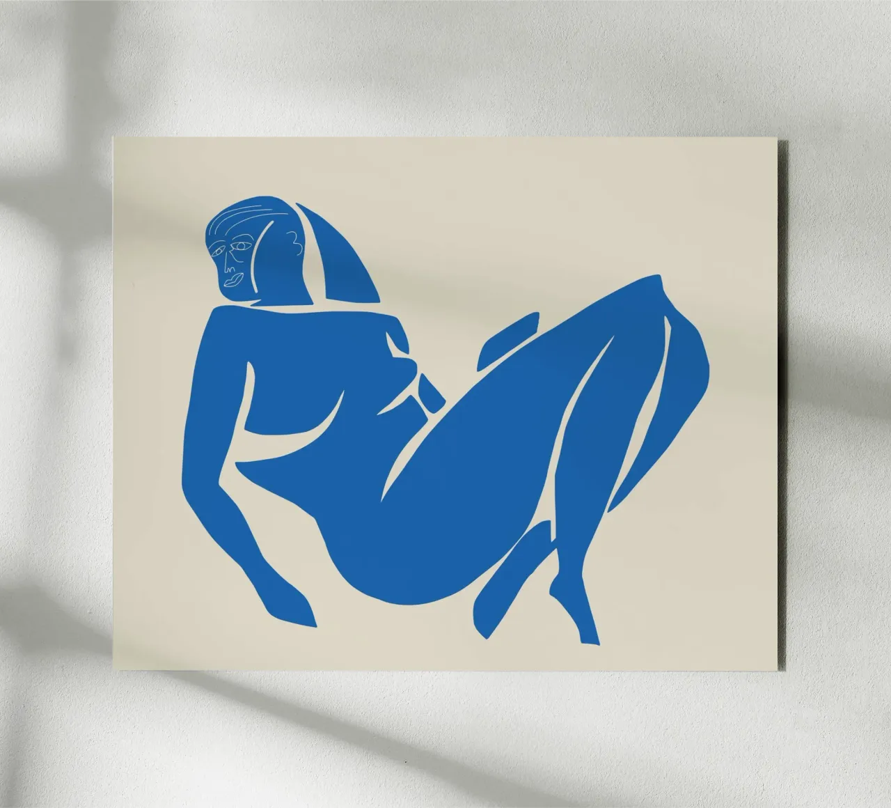 Nudo reclinato var 2 alluminio dibond da Little Dean