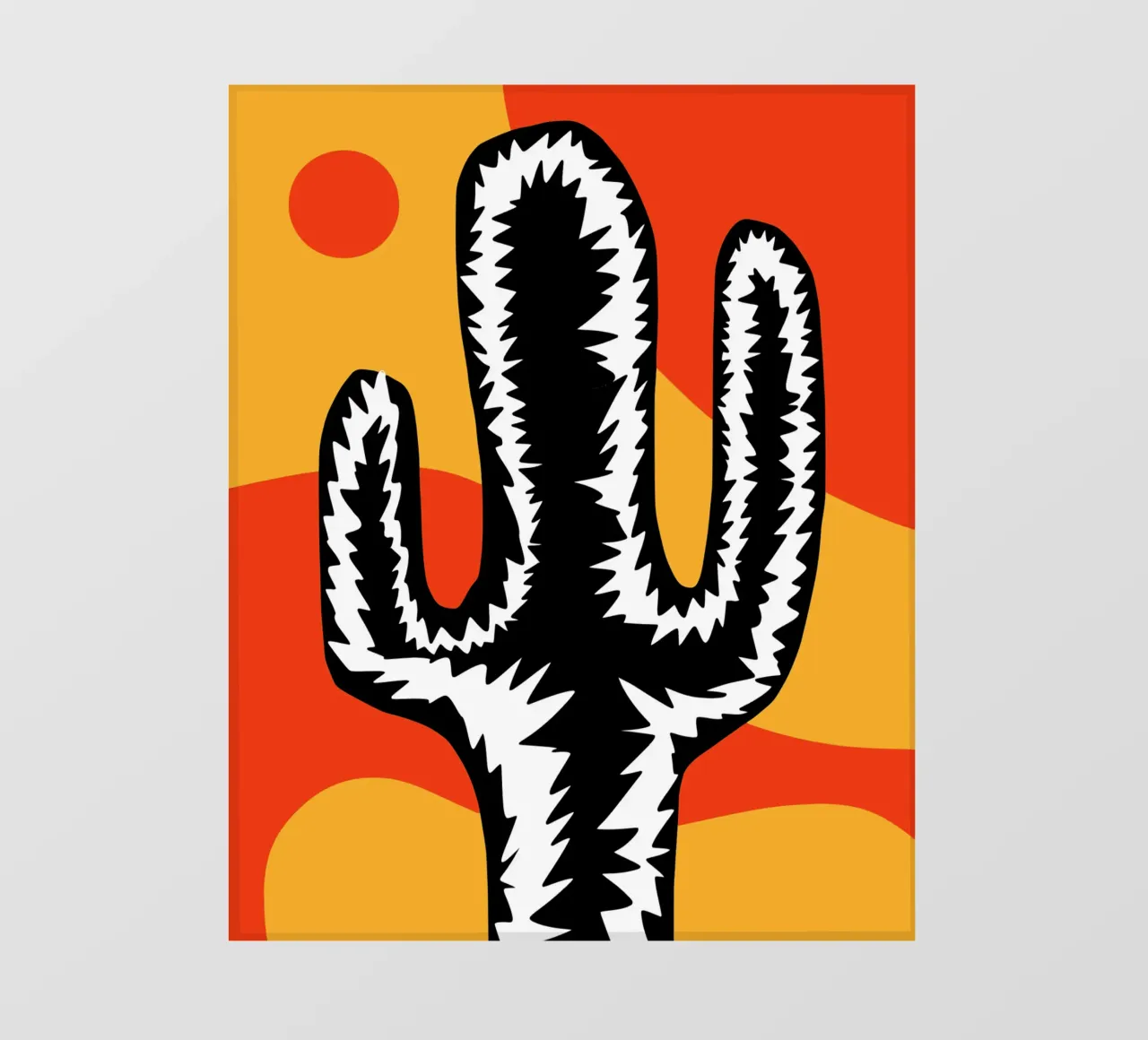 Cactus eclettici pellicola backlit da Little Dean