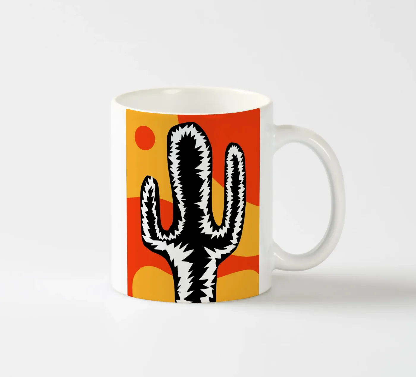 Cactus eclettici tazza in ceramica da Little Dean