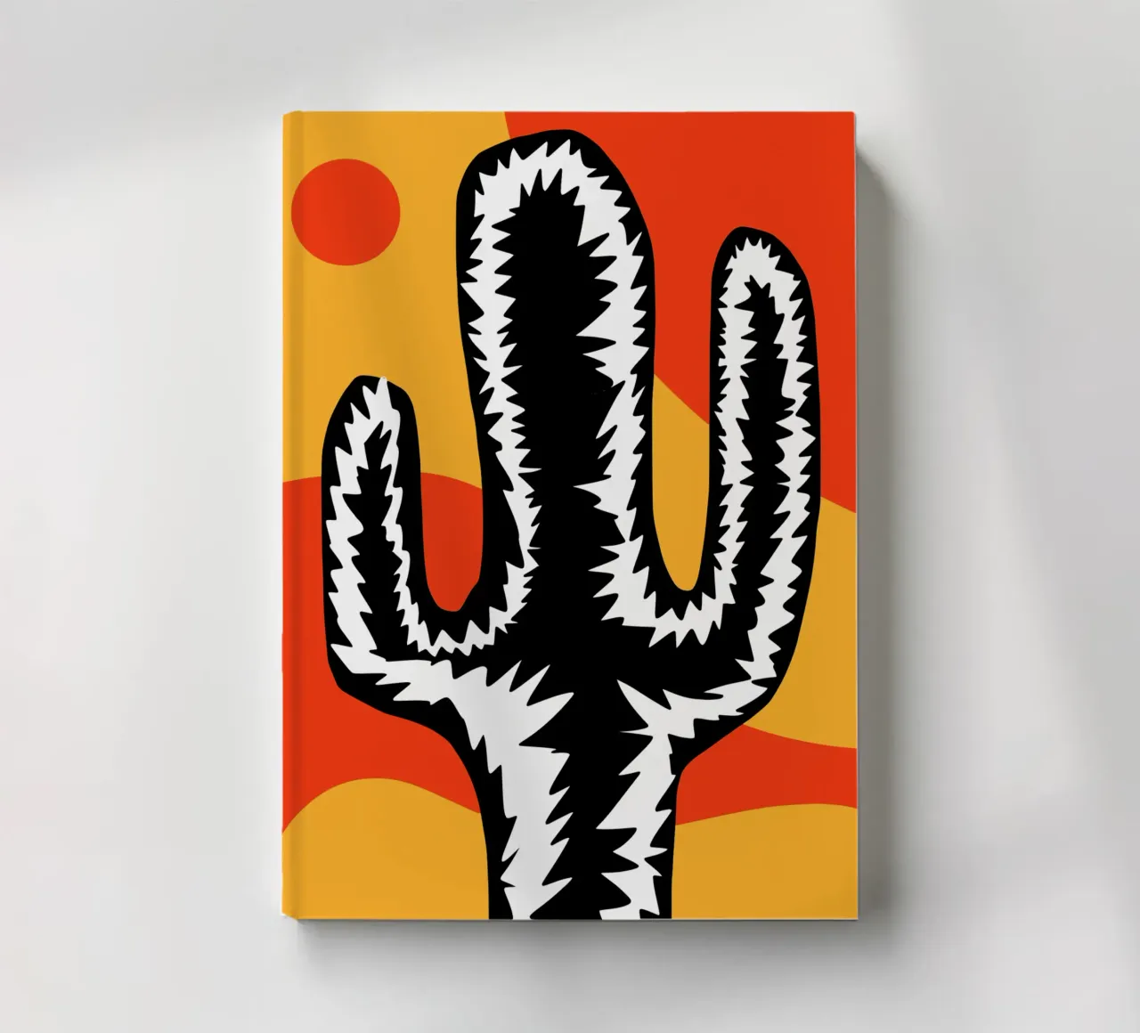 Eclectic cacti notebook by Little Dean