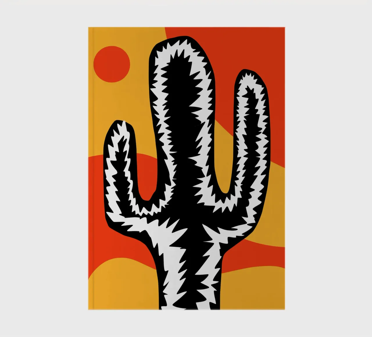 Eclectic cacti notebook by Little Dean