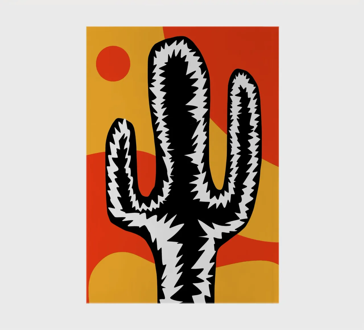 Eclectic cacti notebook by Little Dean