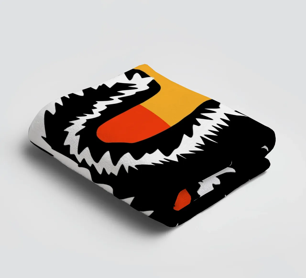Eclectic cacti towel by Little Dean