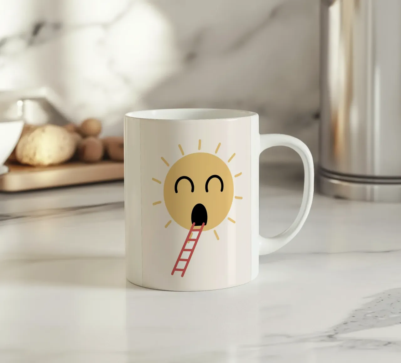 Al sole tazza in ceramica da Little Dean