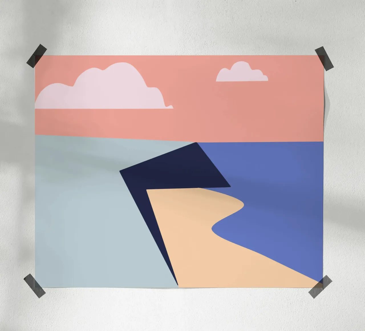 Terra e acqua poster da Little Dean