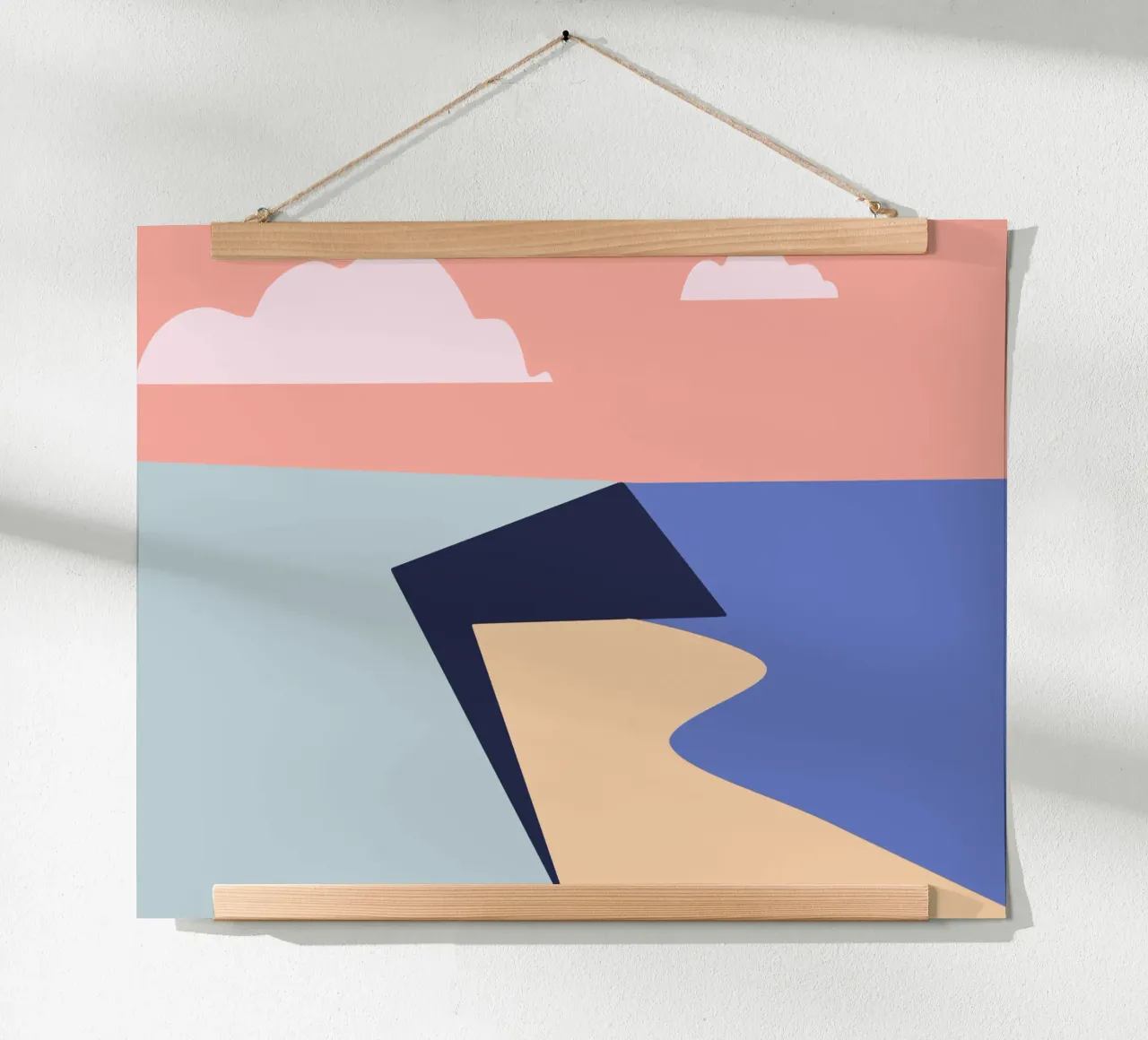 Terra e acqua poster da Little Dean