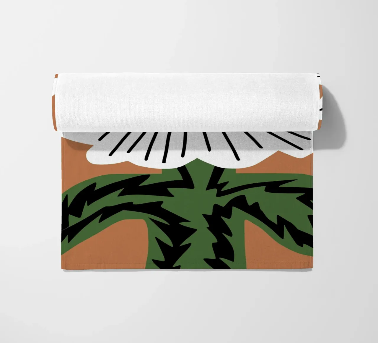 Fiore senza parole telo mare da Little Dean