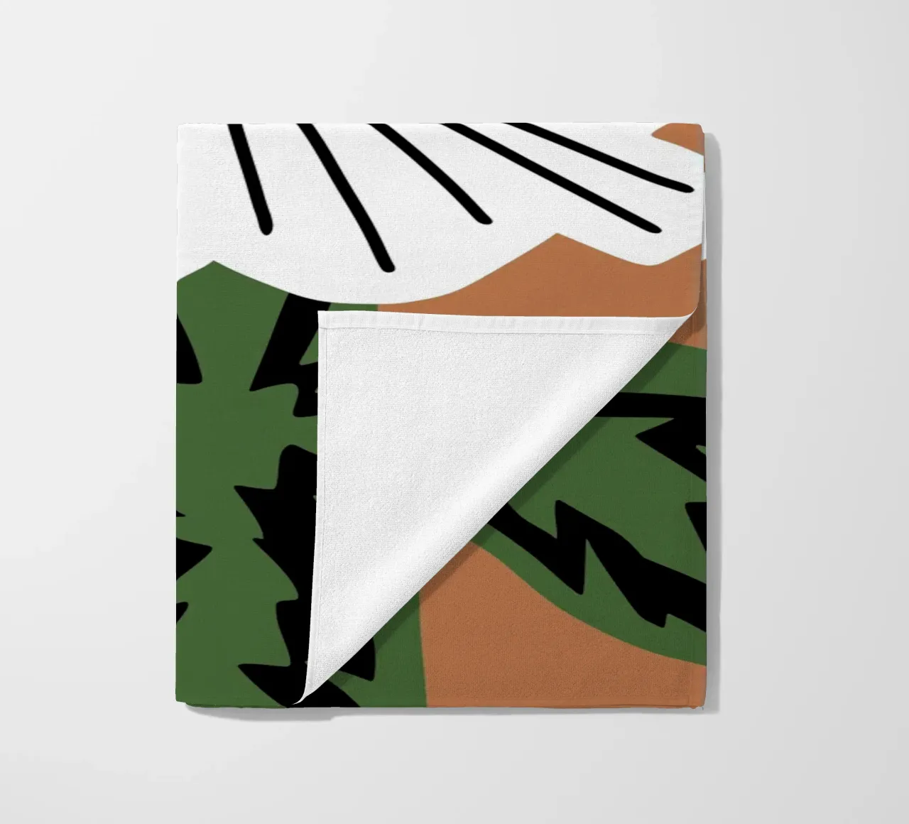 Fiore senza parole telo mare da Little Dean