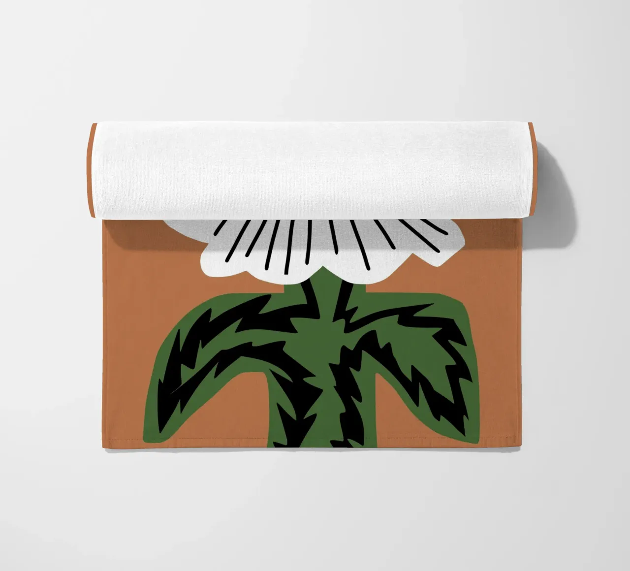 Fiore senza parole telo mare da Little Dean