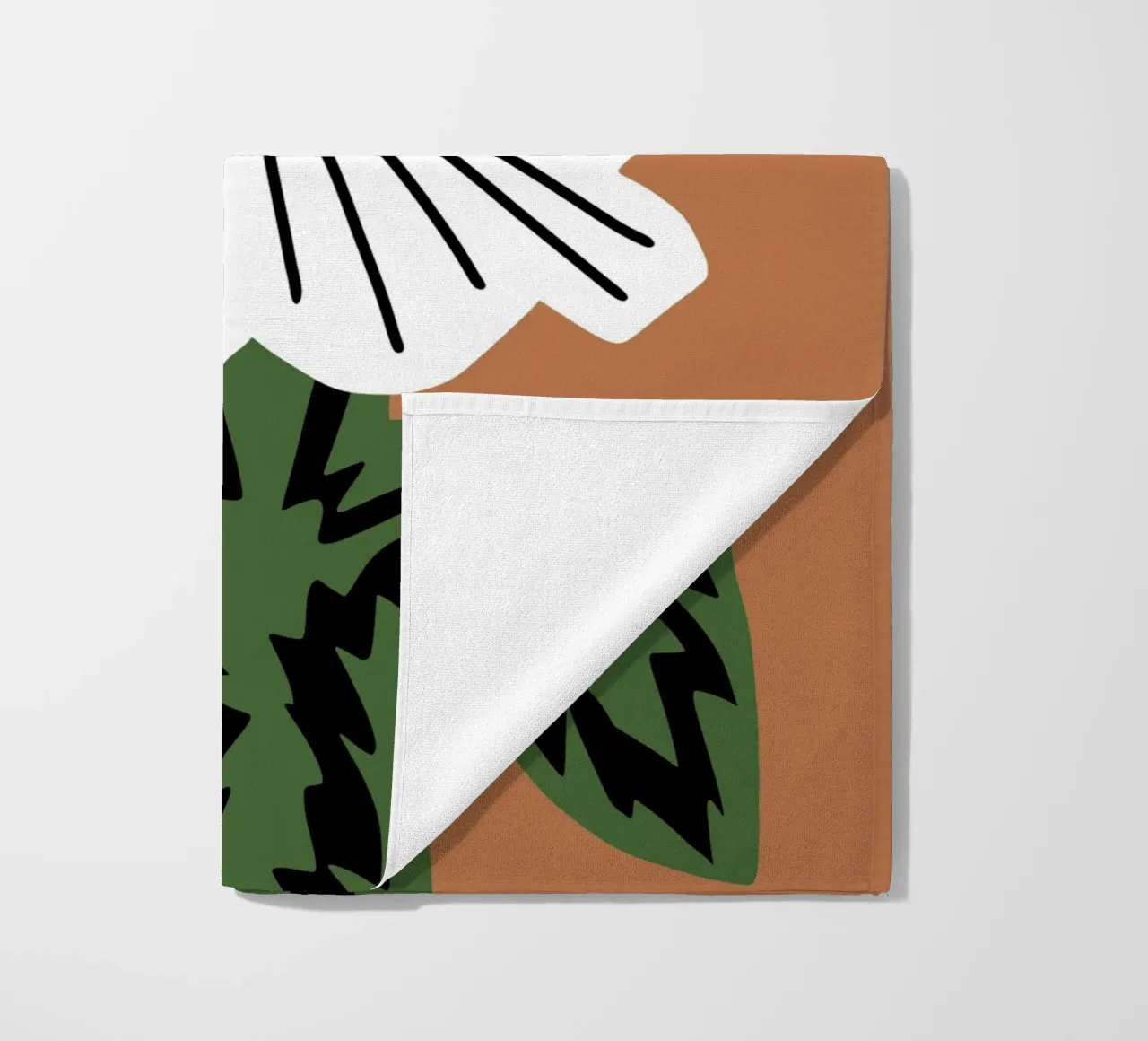 Fiore senza parole telo mare da Little Dean