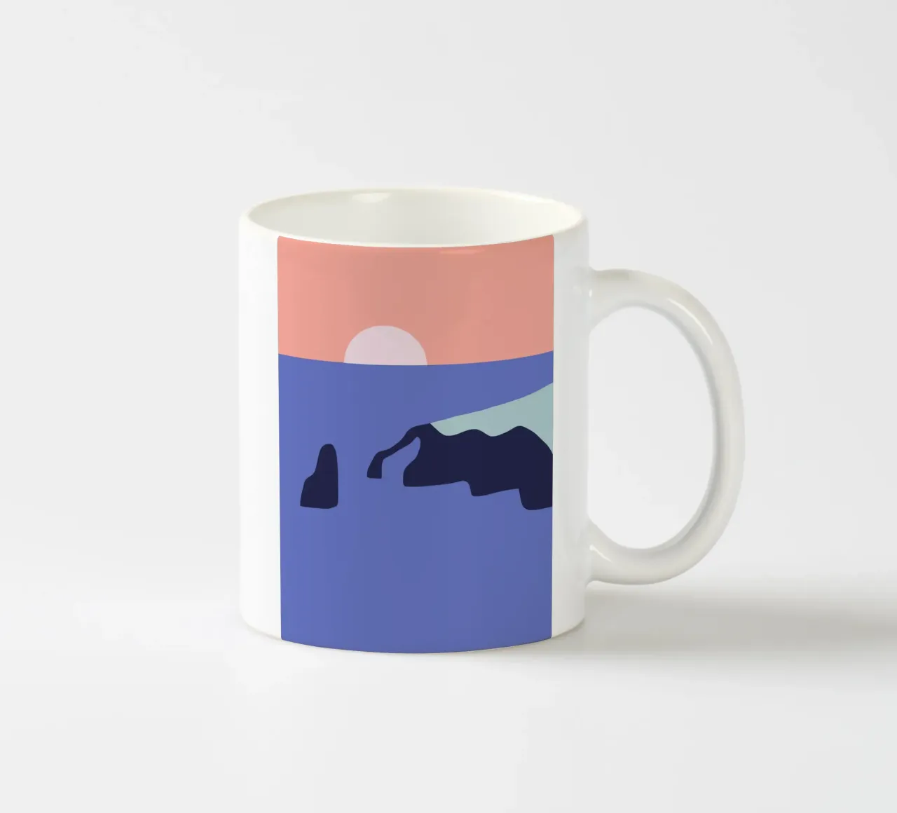 Terra e acqua 02 tazza in ceramica da Little Dean