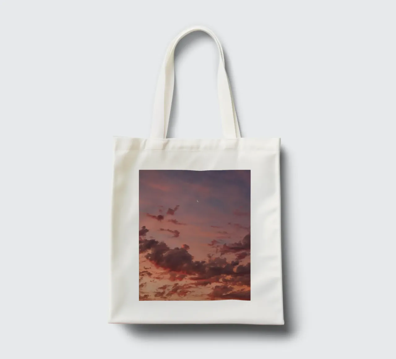 cloud shape borsa in juta da Fost