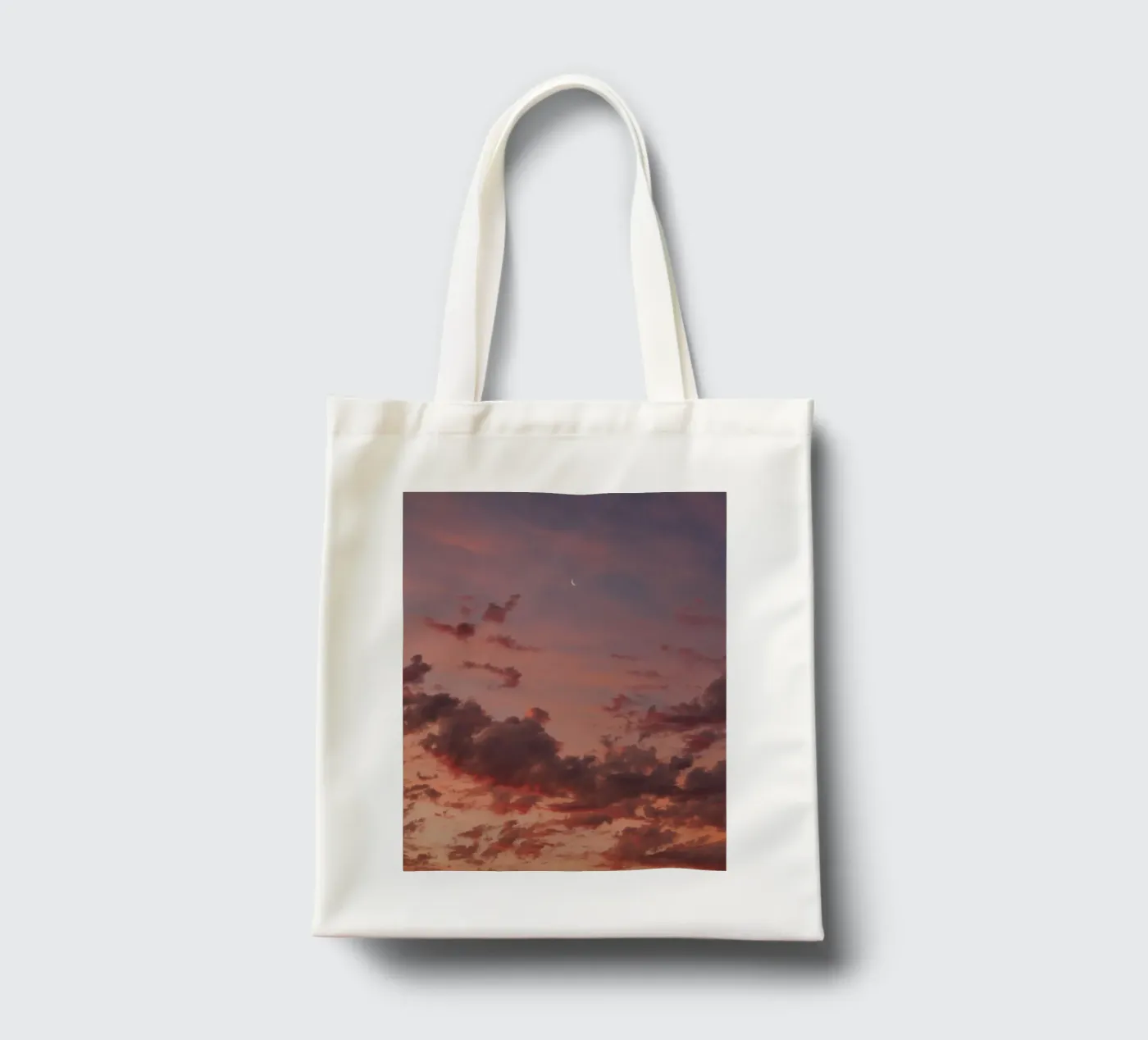 cloud shape borsa in juta da Fost