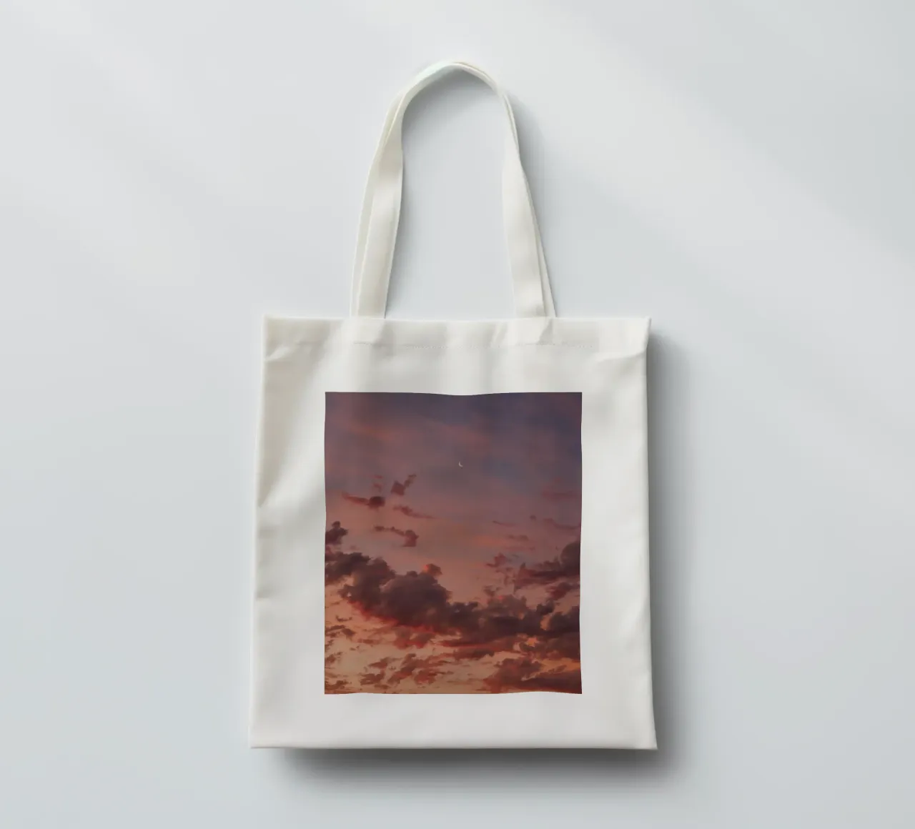 cloud shape borsa in juta da Fost