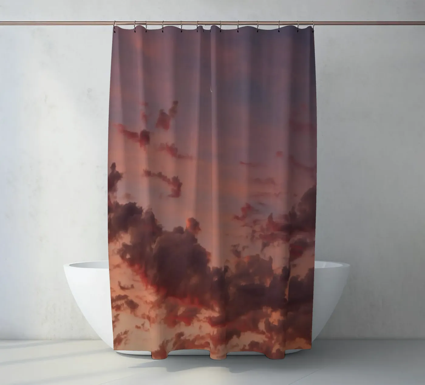 cloud shape Duschvorhang von Fost