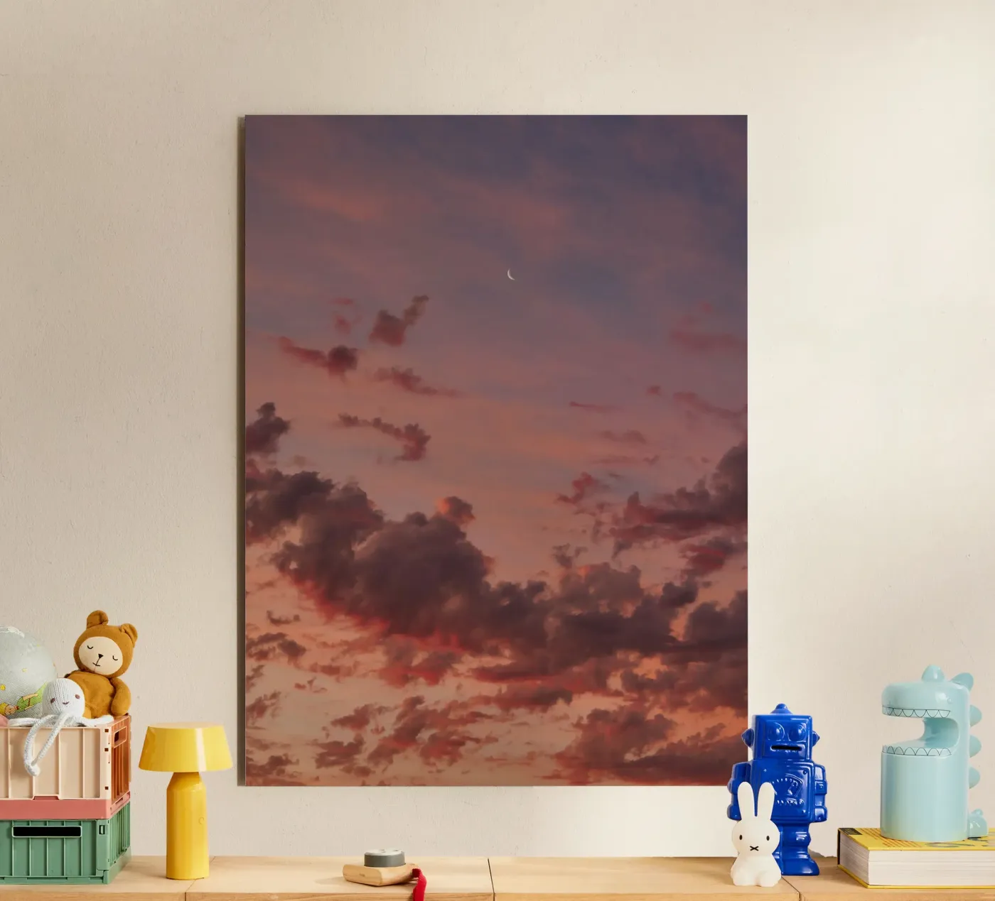 cloud shape forex-plaat van Fost