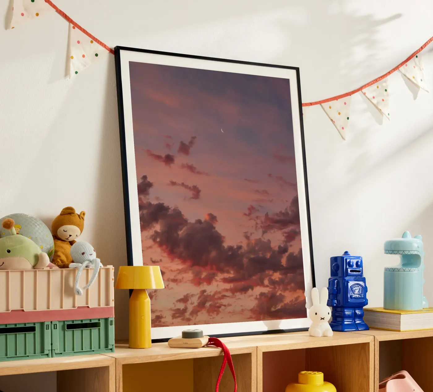 cloud shape poster da Fost