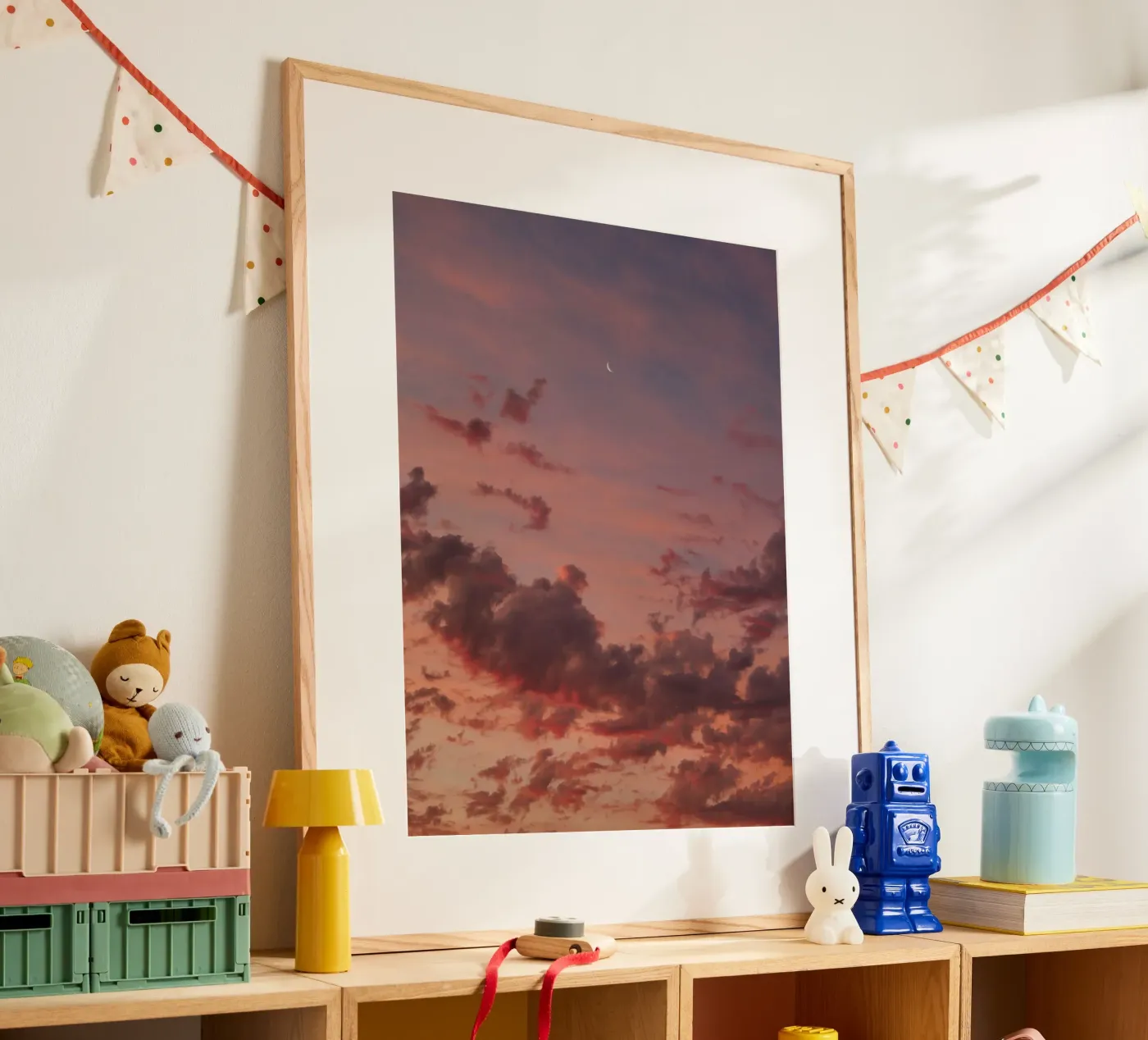 cloud shape poster da Fost