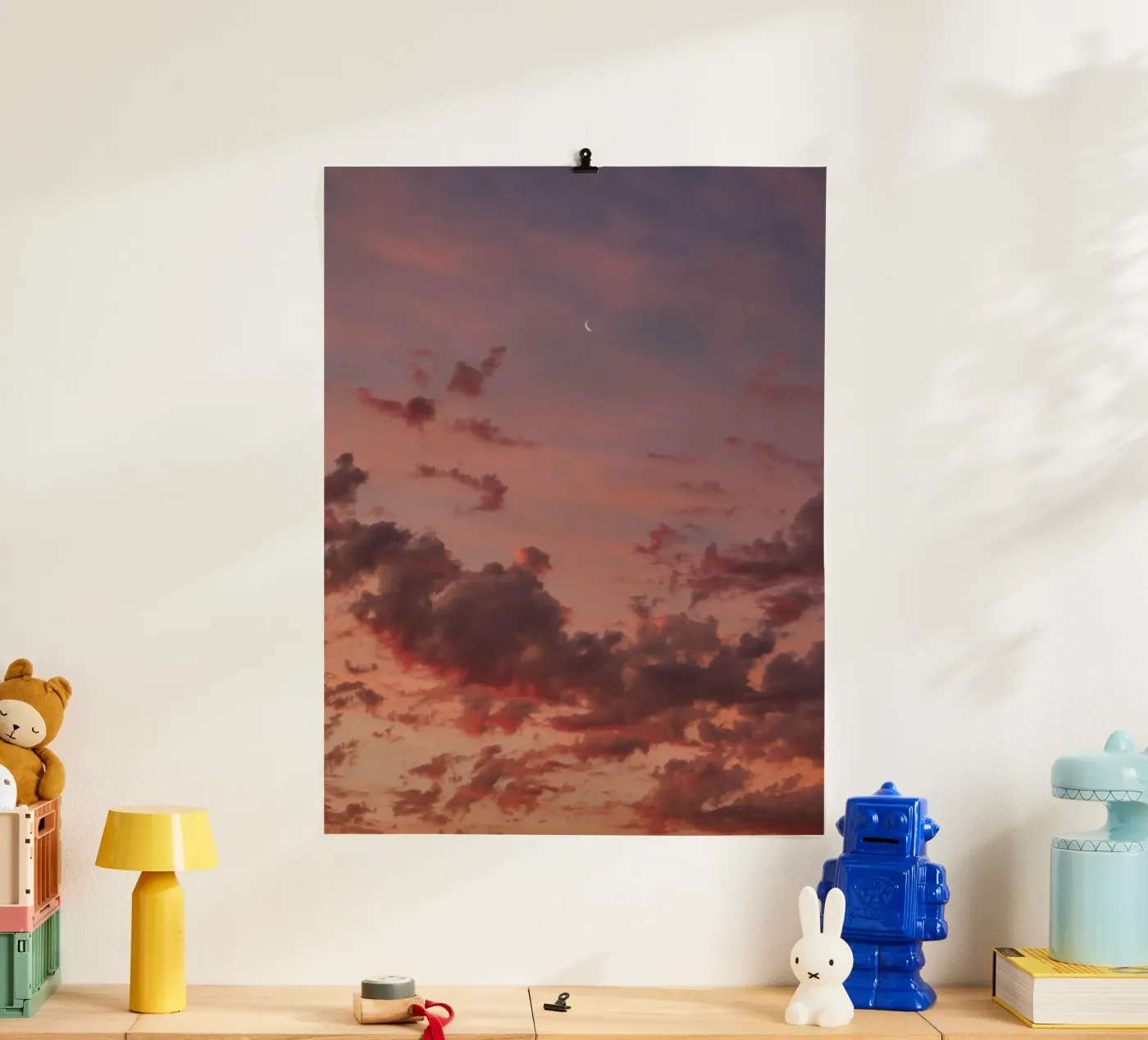 cloud shape poster da Fost