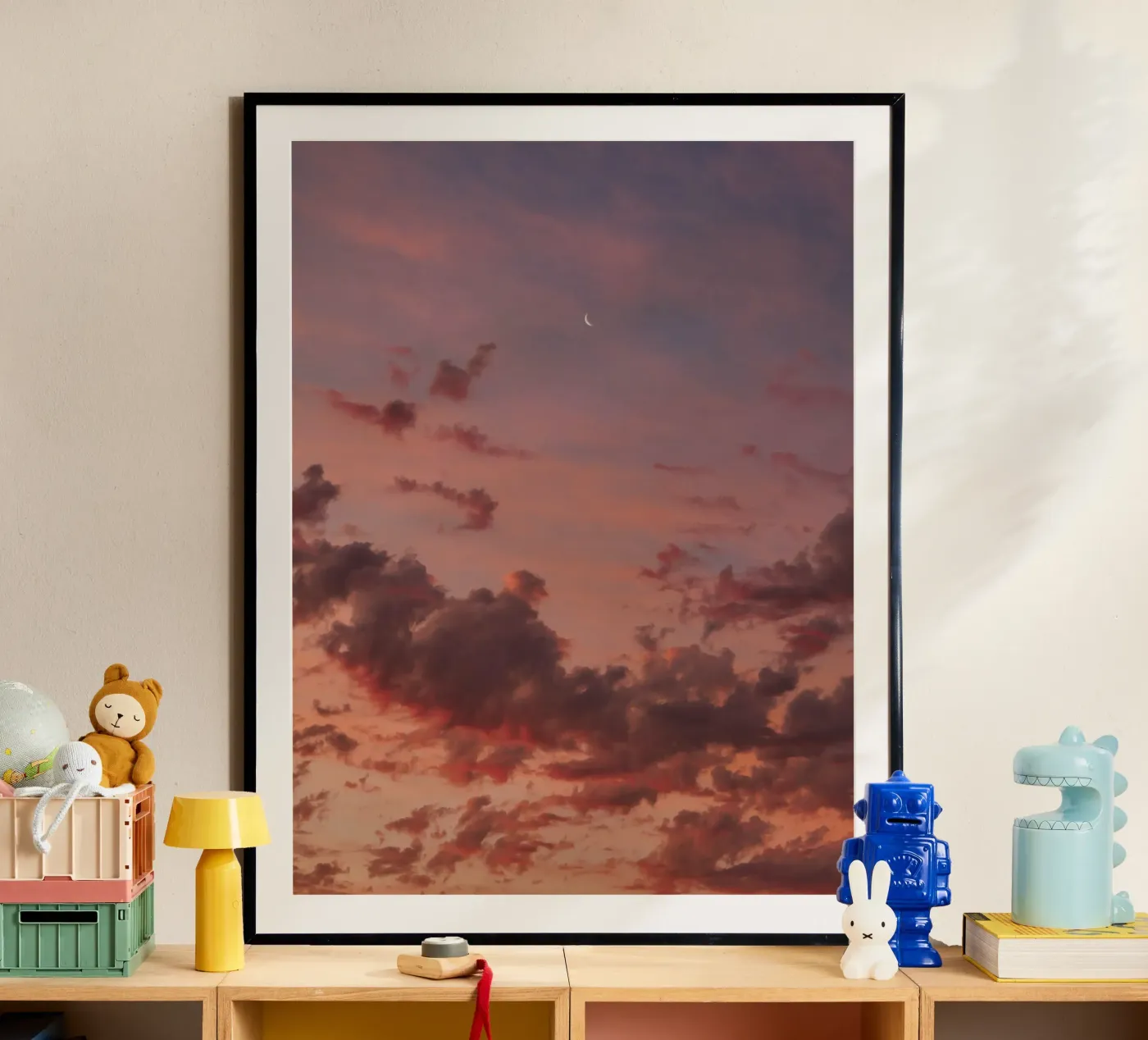 cloud shape poster da Fost