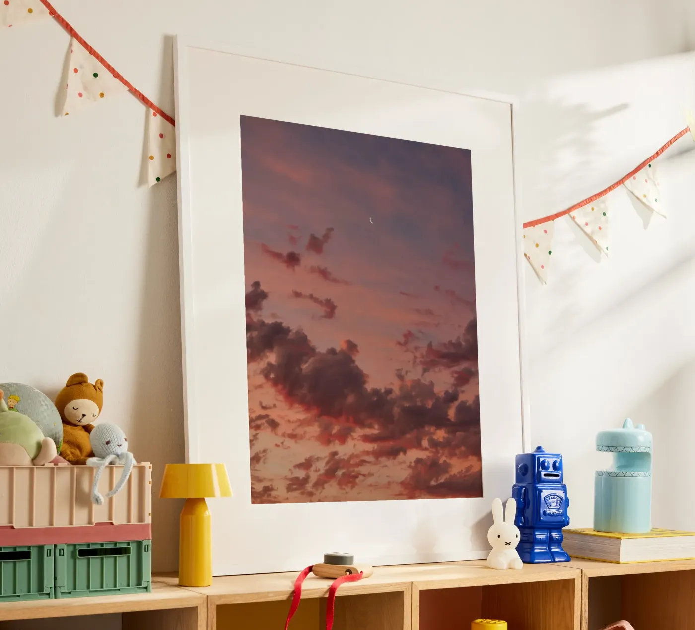 cloud shape poster da Fost