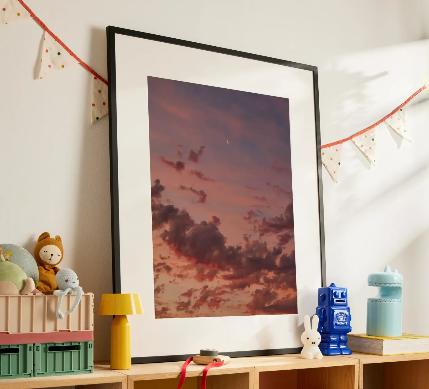 cloud shape poster da Fost