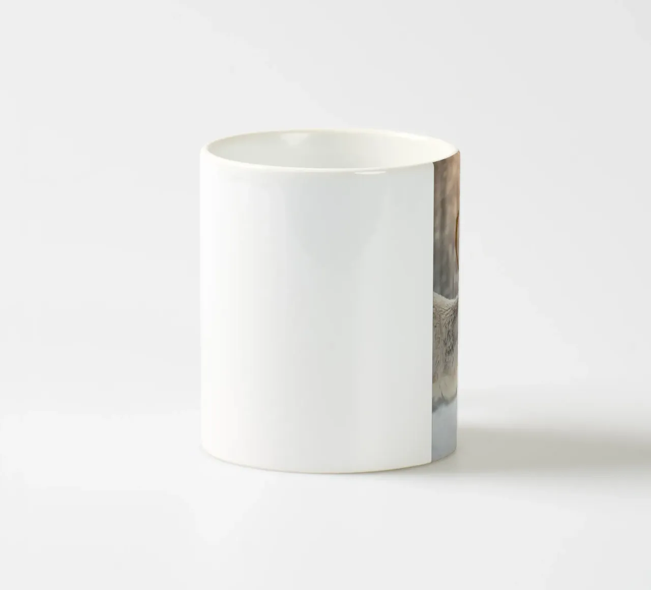 snow deer tazza in ceramica da Monel