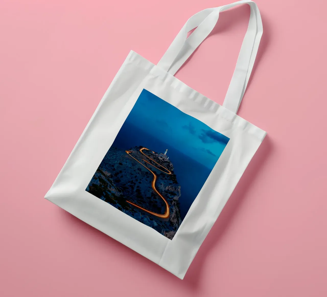 curve line way to the top borsa in juta da Fost