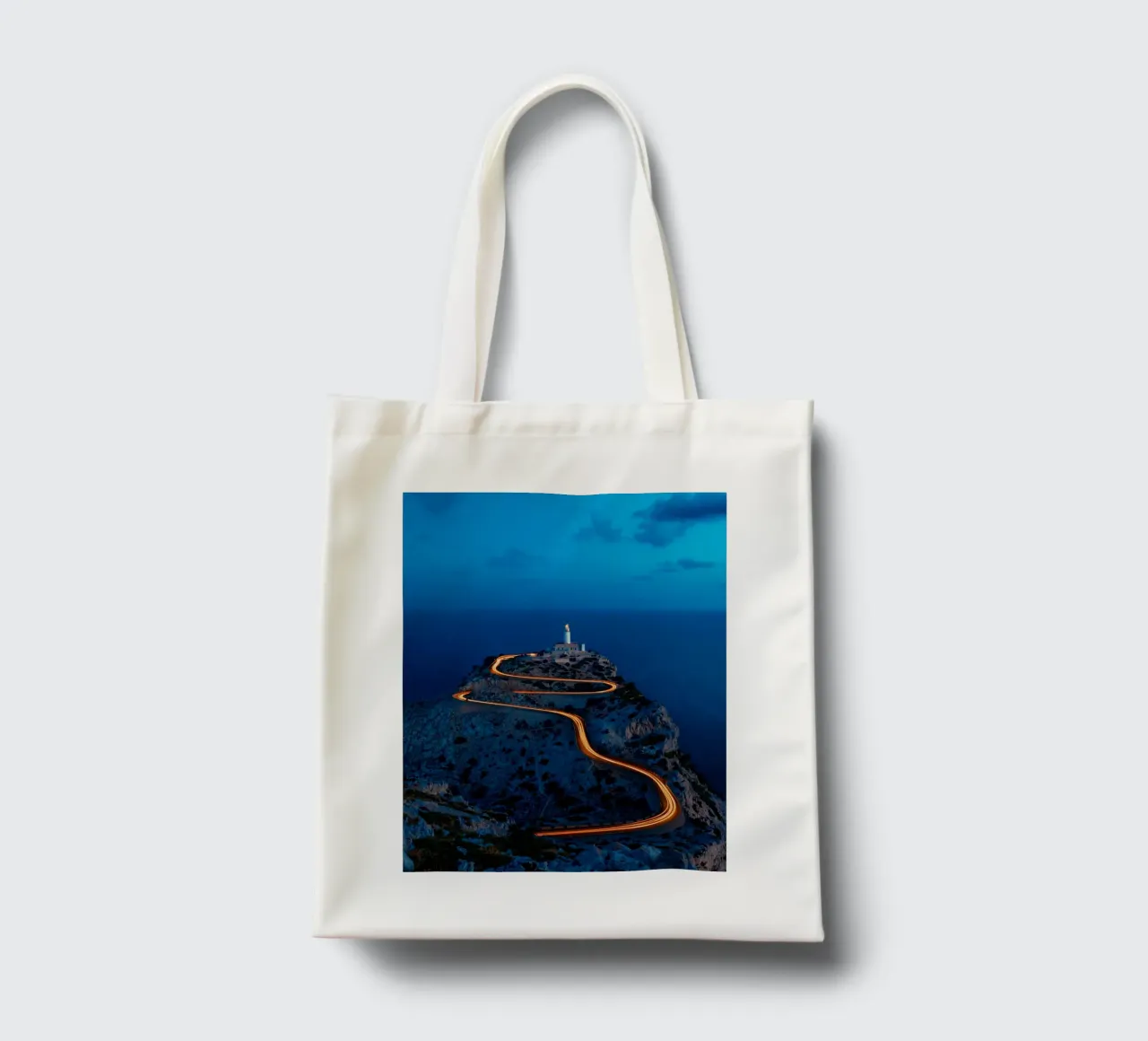 curve line way to the top borsa in juta da Fost