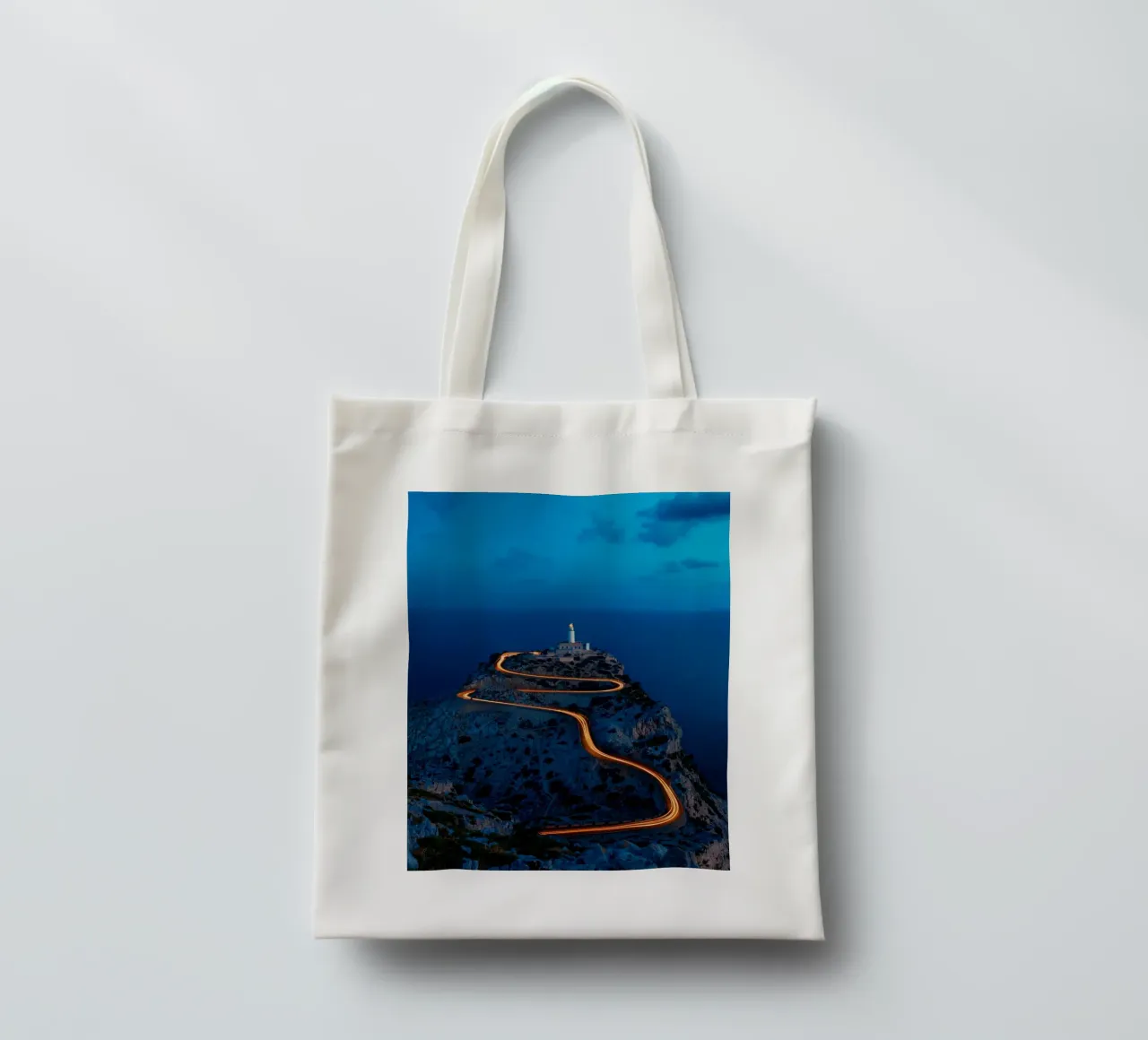 curve line way to the top borsa in juta da Fost