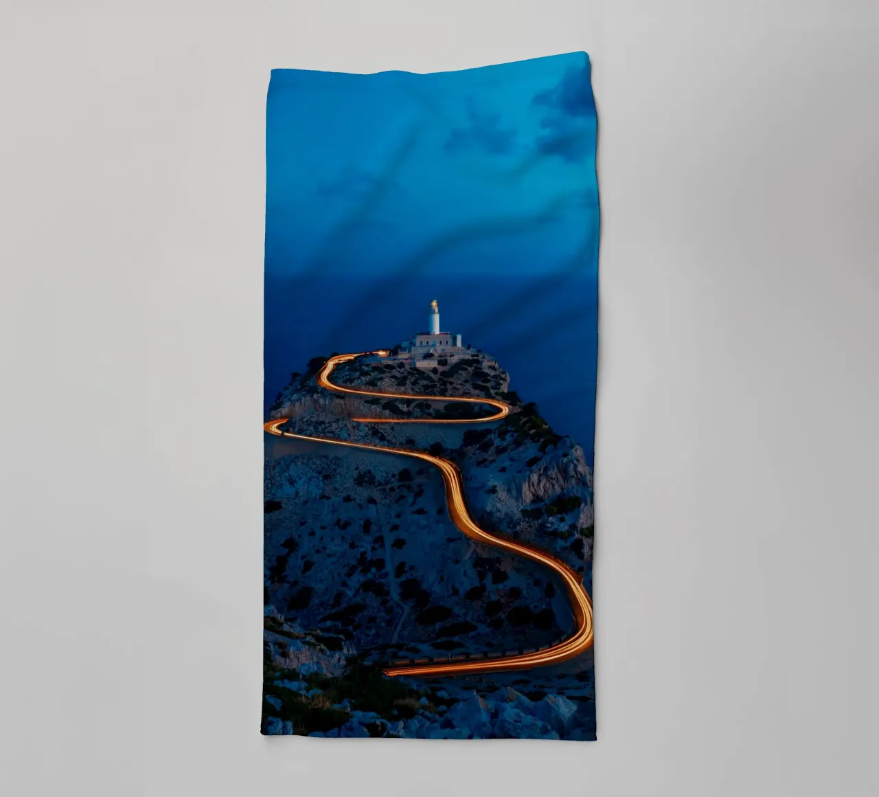 curve line way to the top asciugamano da bagno da Fost