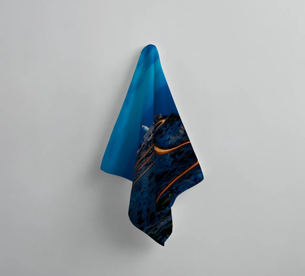 curve line way to the top asciugamano da bagno da Fost