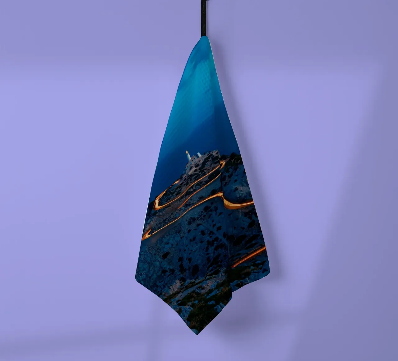 curve line way to the top canovaccio da cucina da Fost