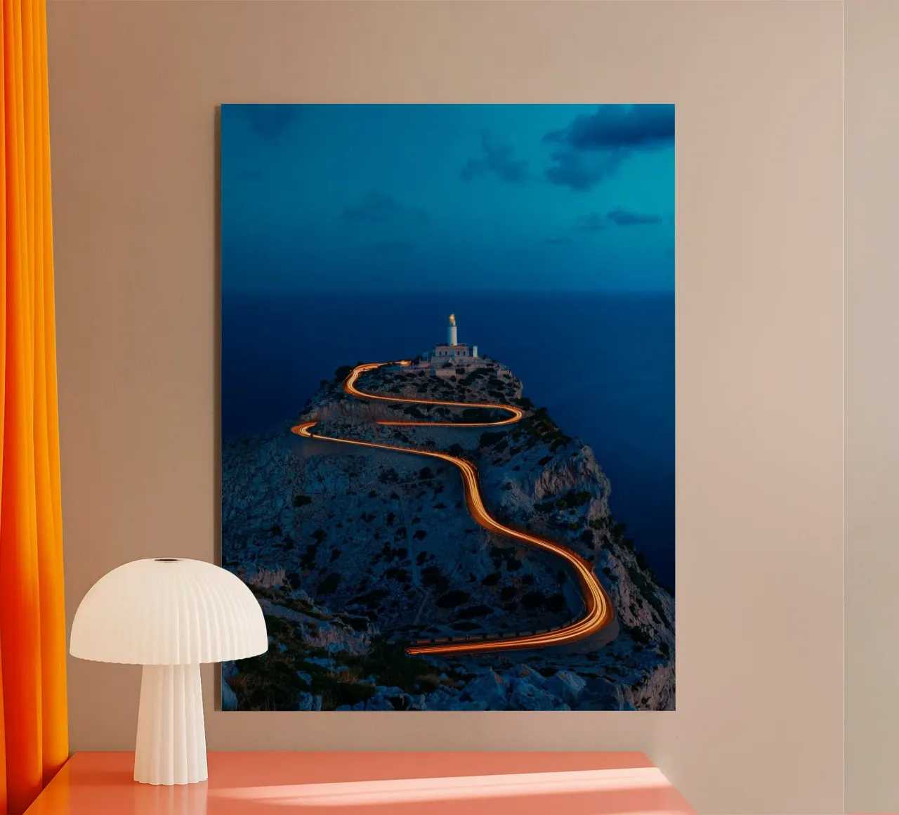 curve line way to the top alluminio dibond da Fost