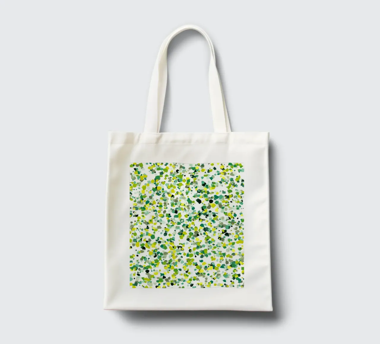 color dot shape borsa in juta da Fost