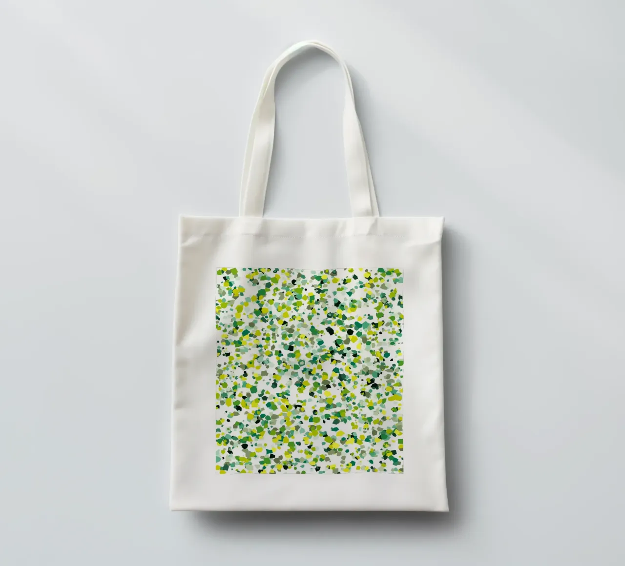 color dot shape borsa in juta da Fost