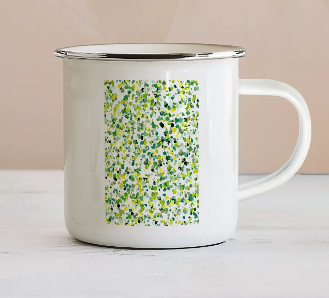 color dot shape tazza in smalto da Fost