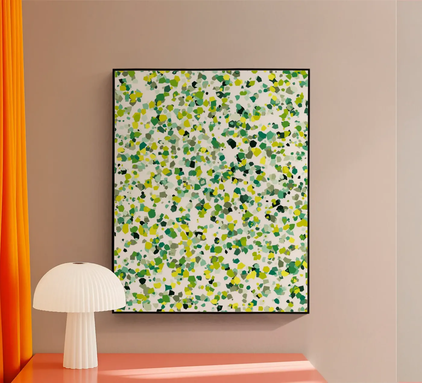 color dot shape plexiglas de Fost