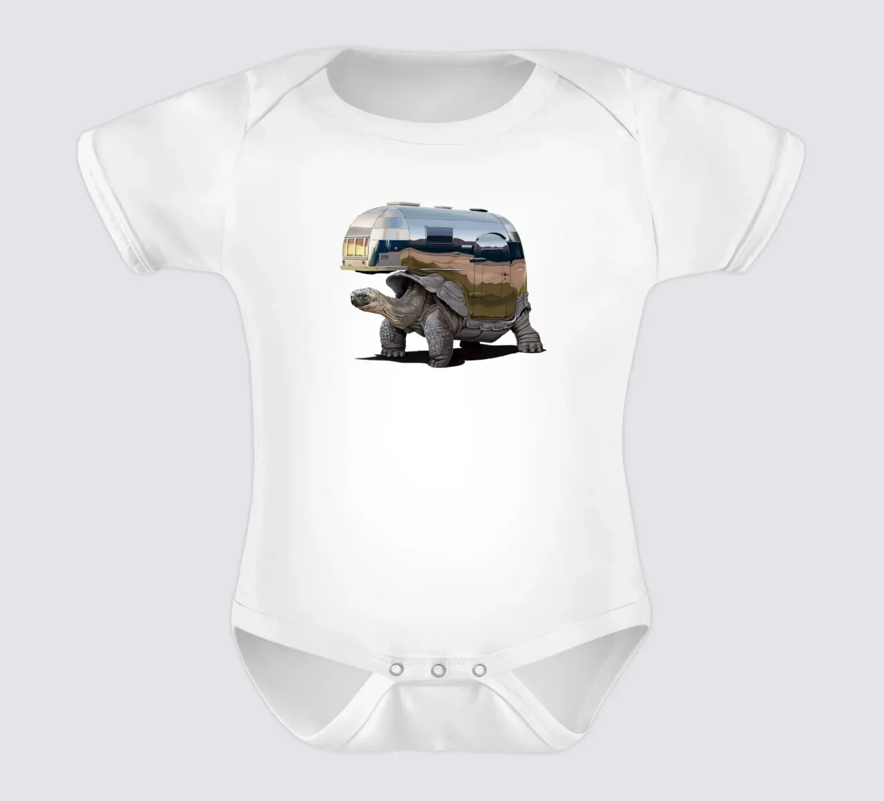 Pimp My Ride (Colour) short-sleeve baby romper by Rob Art | Illustration