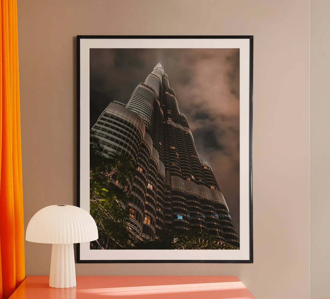 skyscape building carta hahnemühle da Monel