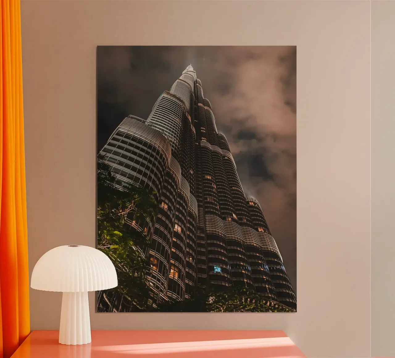 skyscape building carta hahnemühle da Monel