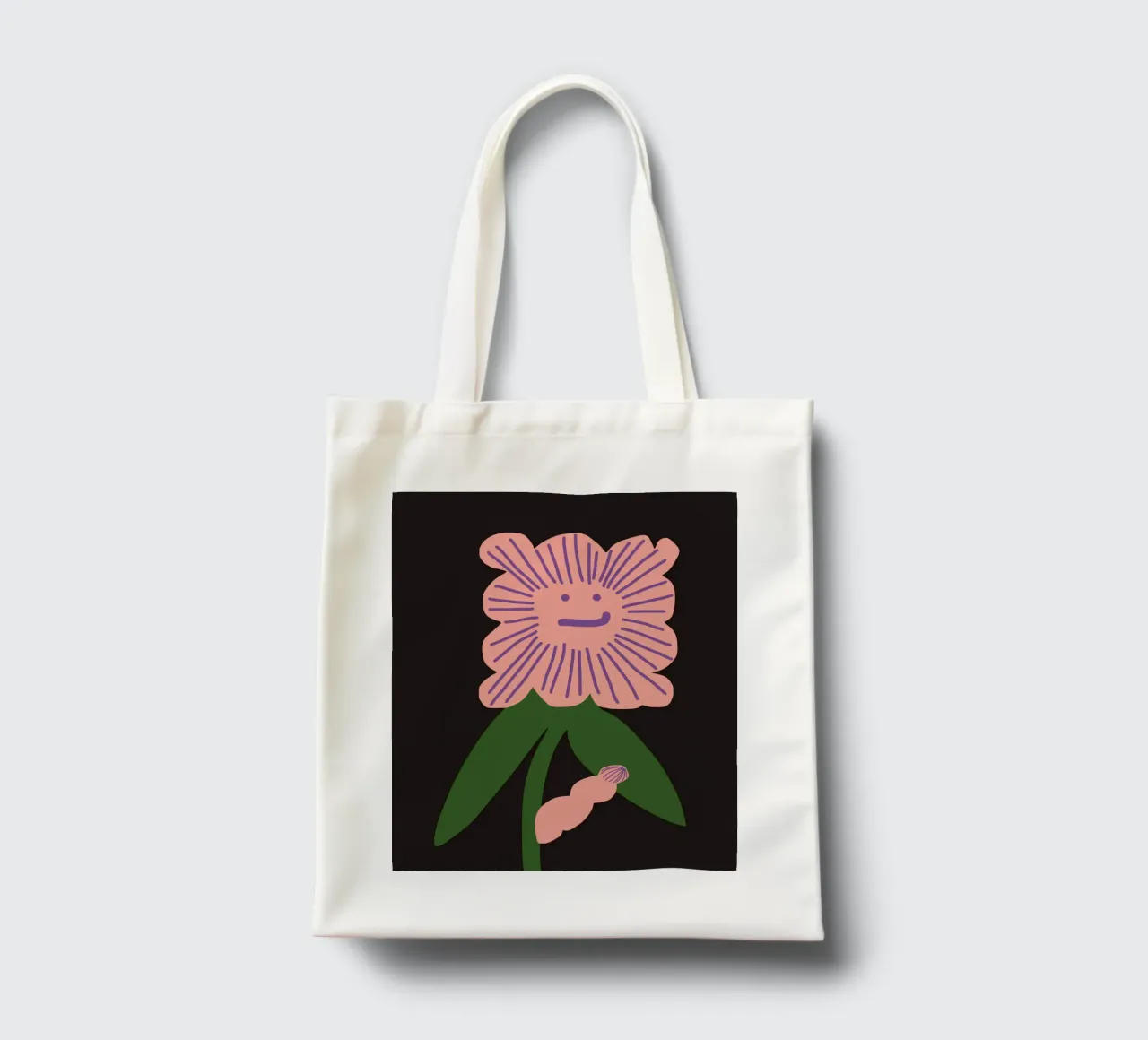Difficile da gestire per chi è in fiore borsa in juta da Little Dean