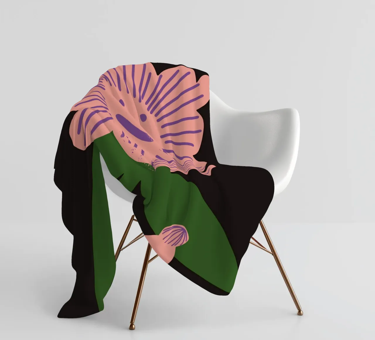 Difficile da gestire per chi è in fiore coperta in pile da Little Dean