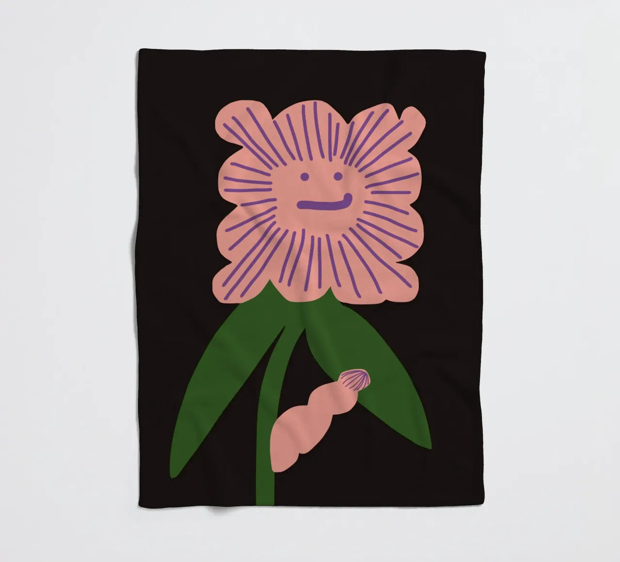 Difficile da gestire per chi è in fiore coperta in pile da Little Dean